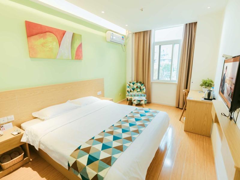 Shell Shanghai Jiadingbei Subway Station Shuping Road Hotel מראה חיצוני תמונה