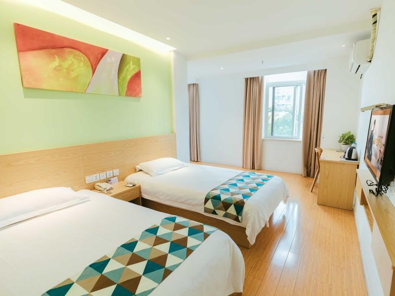 Shell Shanghai Jiadingbei Subway Station Shuping Road Hotel מראה חיצוני תמונה